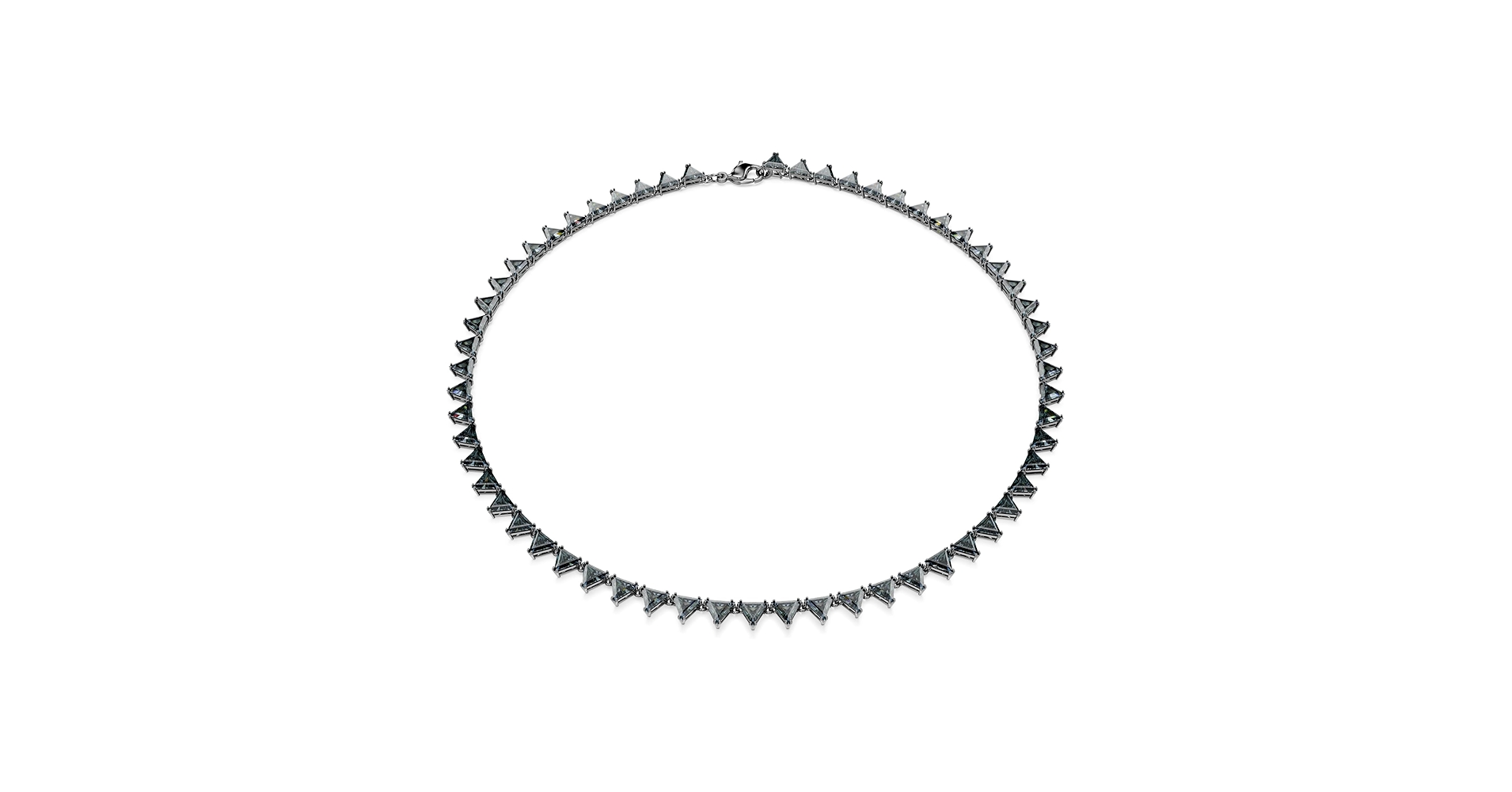 【美品】SWAROVSKI　Tennis Deluxe　ネックレス0705002 美品】SWAROVSKI Tennis Deluxe ネックレス0705002